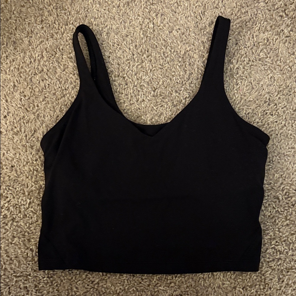 lululemon athletica Black Tank Top